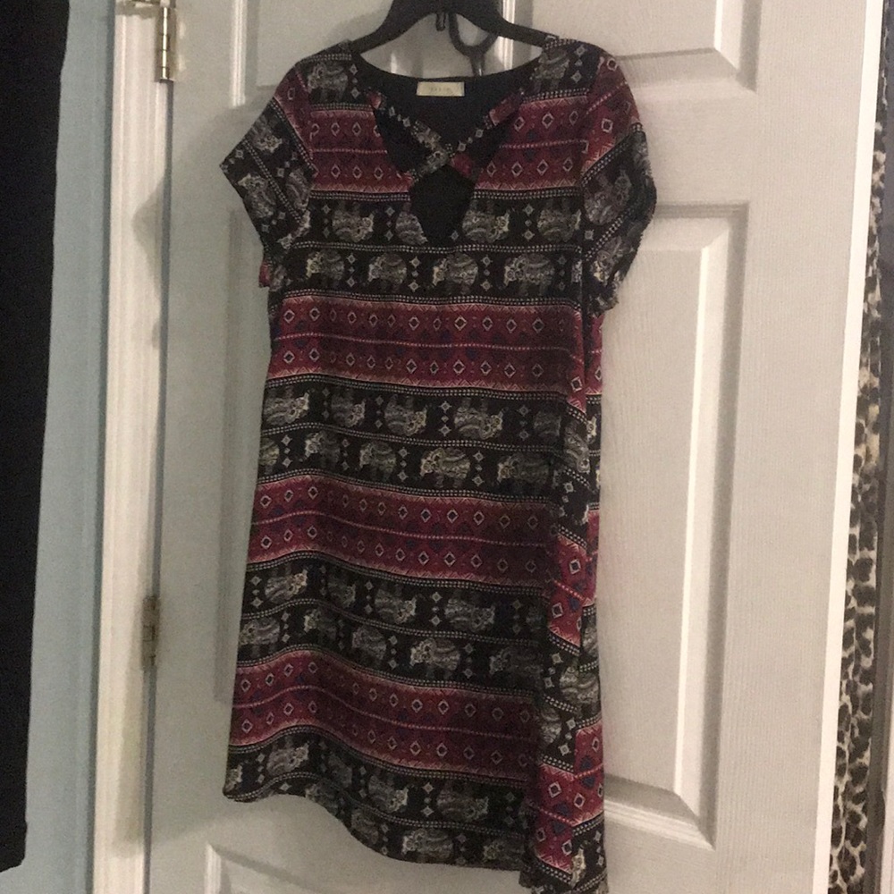 Dress with elephant print!
